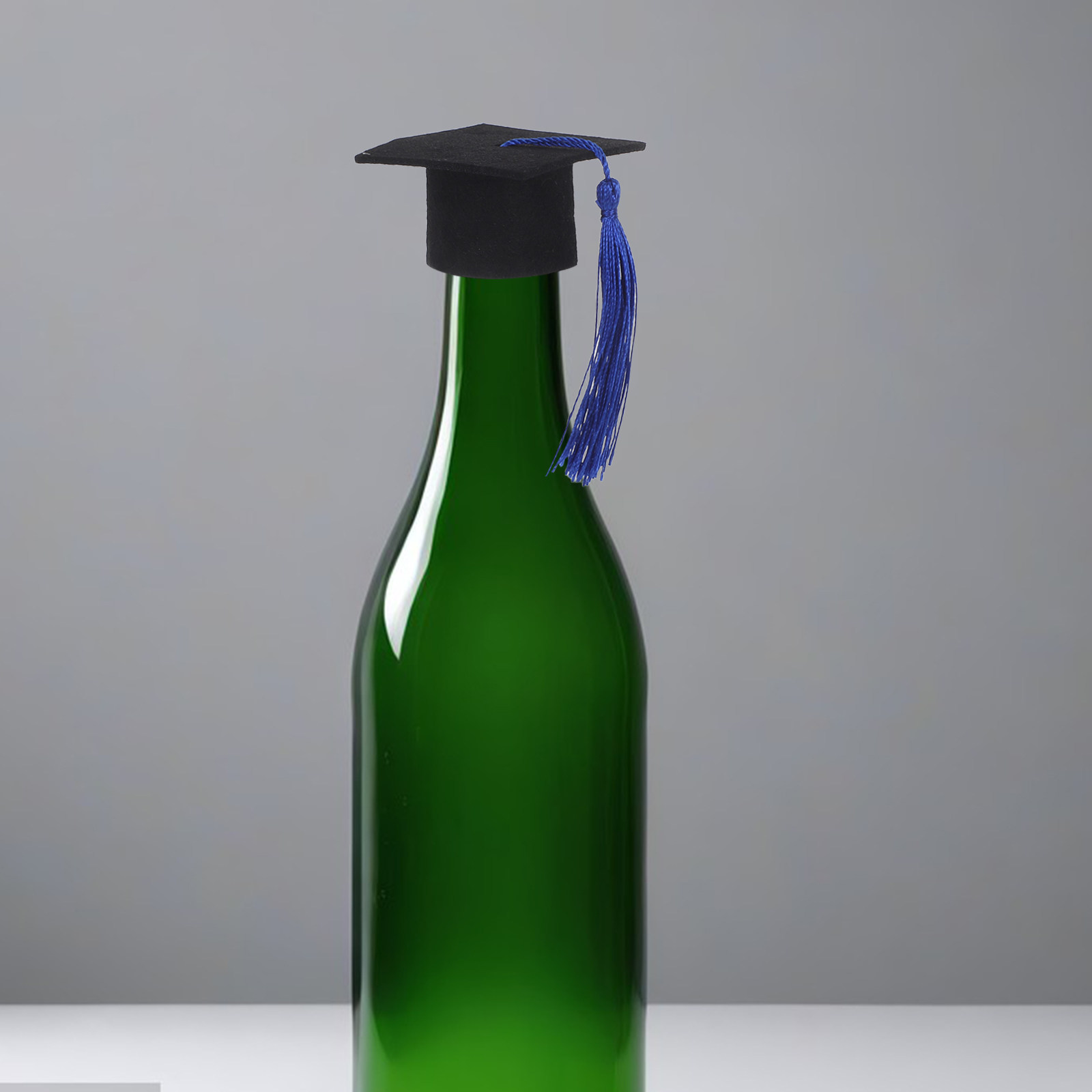 Wine Beer Hat - 6 قطع أغطية زجاجات النبيذ على