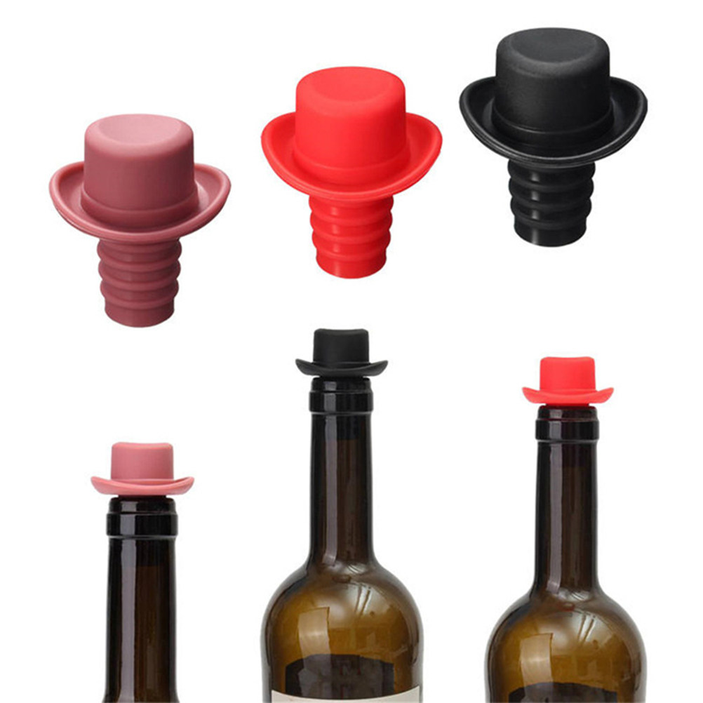 5 قطع من سدادات زجاجات النبيذ  - مراجعة Wine Beer Hat وسعره