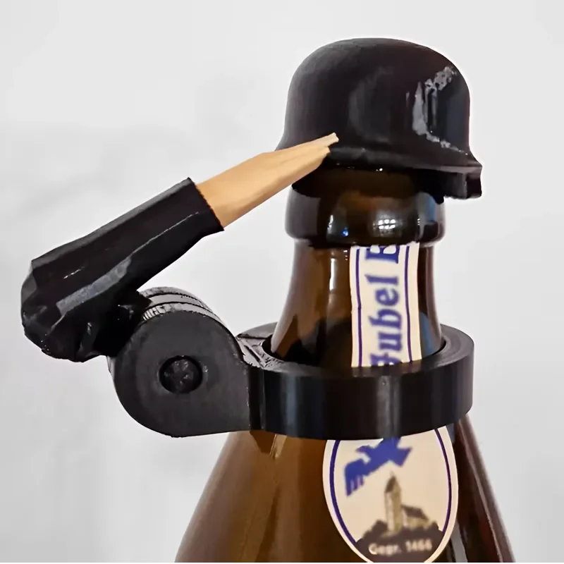 خوذة زجاجة بيرة مضحكة، غطاء زج - مراجعة Wine Beer Hat وسعره