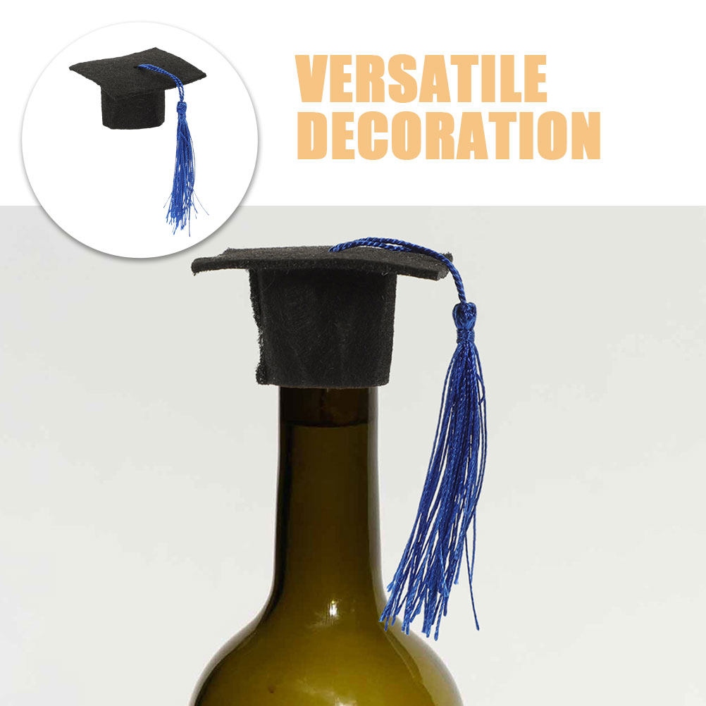 24 قطعة من قبعات التخرج الصغير - مراجعة Wine Beer Hat وسعره