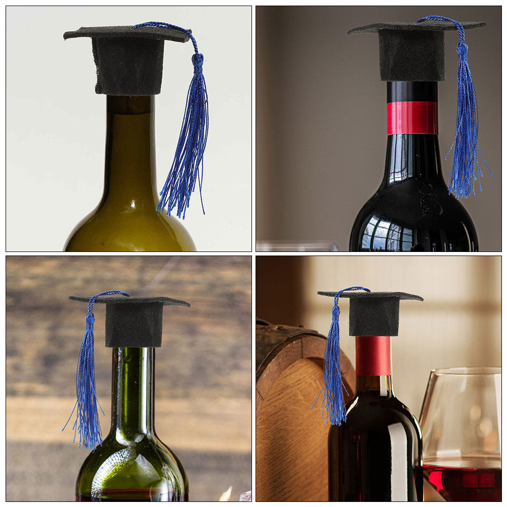 24 قطعة من قبعات التخرج الصغير - مراجعة Wine Beer Hat وسعره