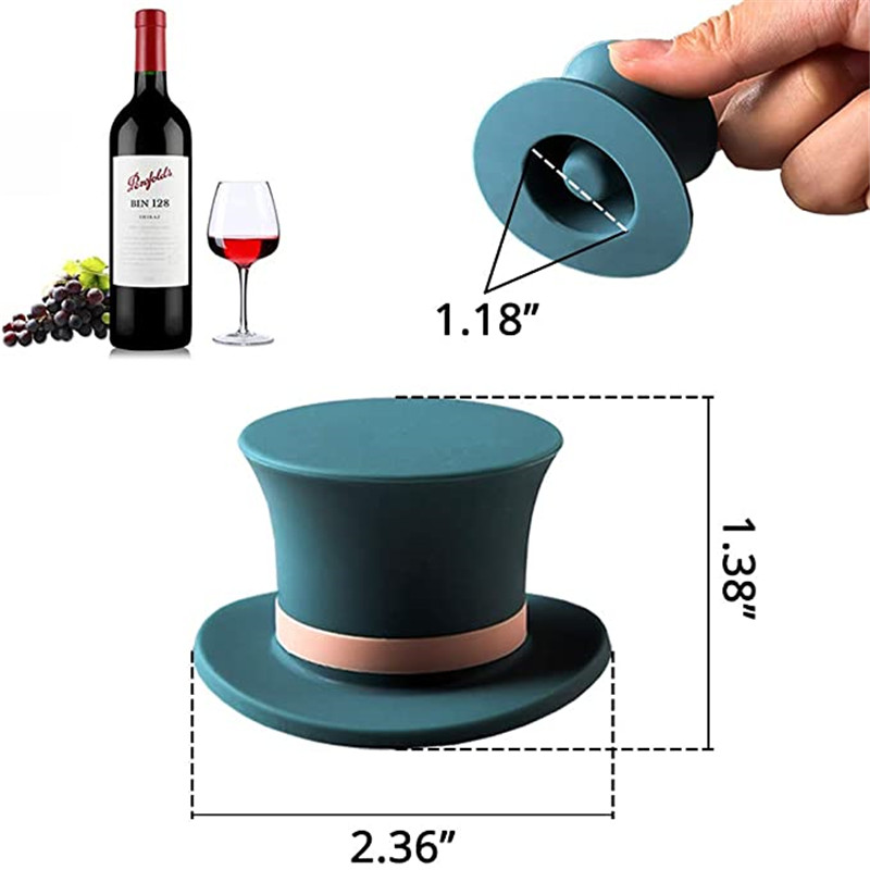 الإبداعية قبعة شكل سيليكون سدا - مراجعة Wine Beer Hat وسعره