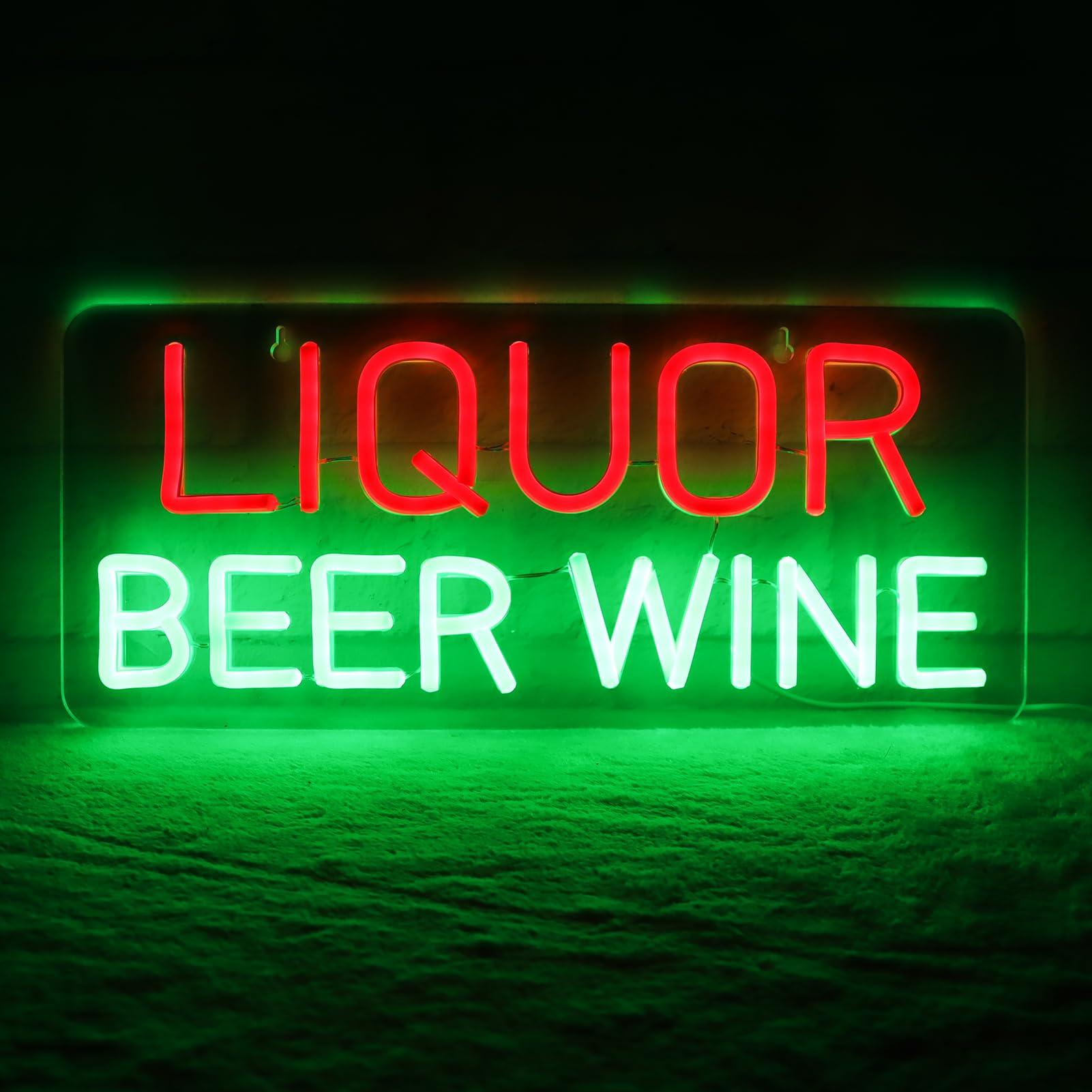 لافتات نيون للخمور والبيرة وال - مراجعة Wine Beer Store وسعره